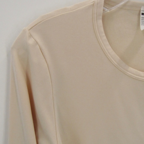 Lapasa Cream Round Neck Face Layer L - Picture 6 of 11